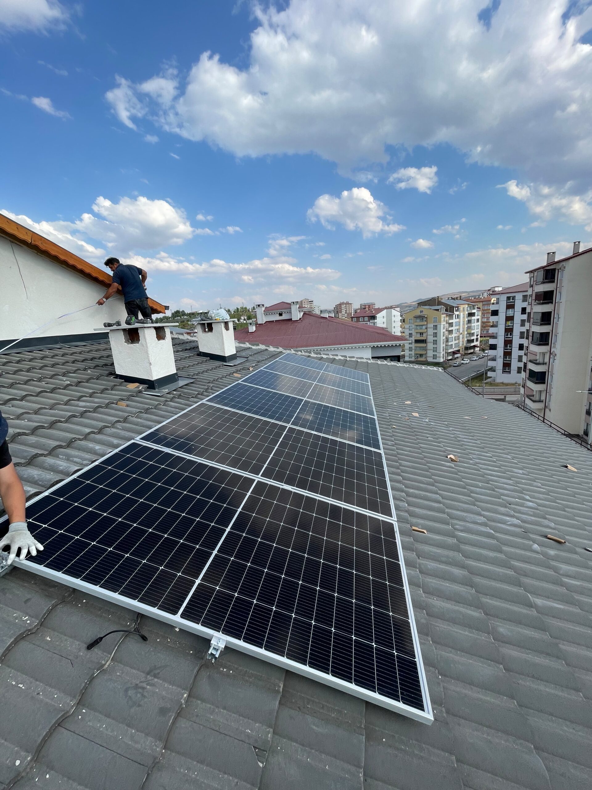 Ekip Enerji güneş paneli montajı Sivas